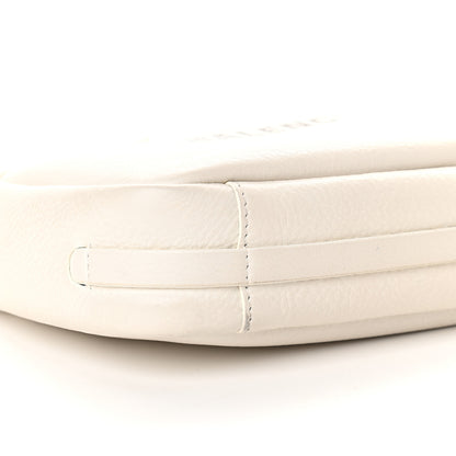 Balenciaga Calfskin Logo S Everyday Camera Bag White 8 of 9