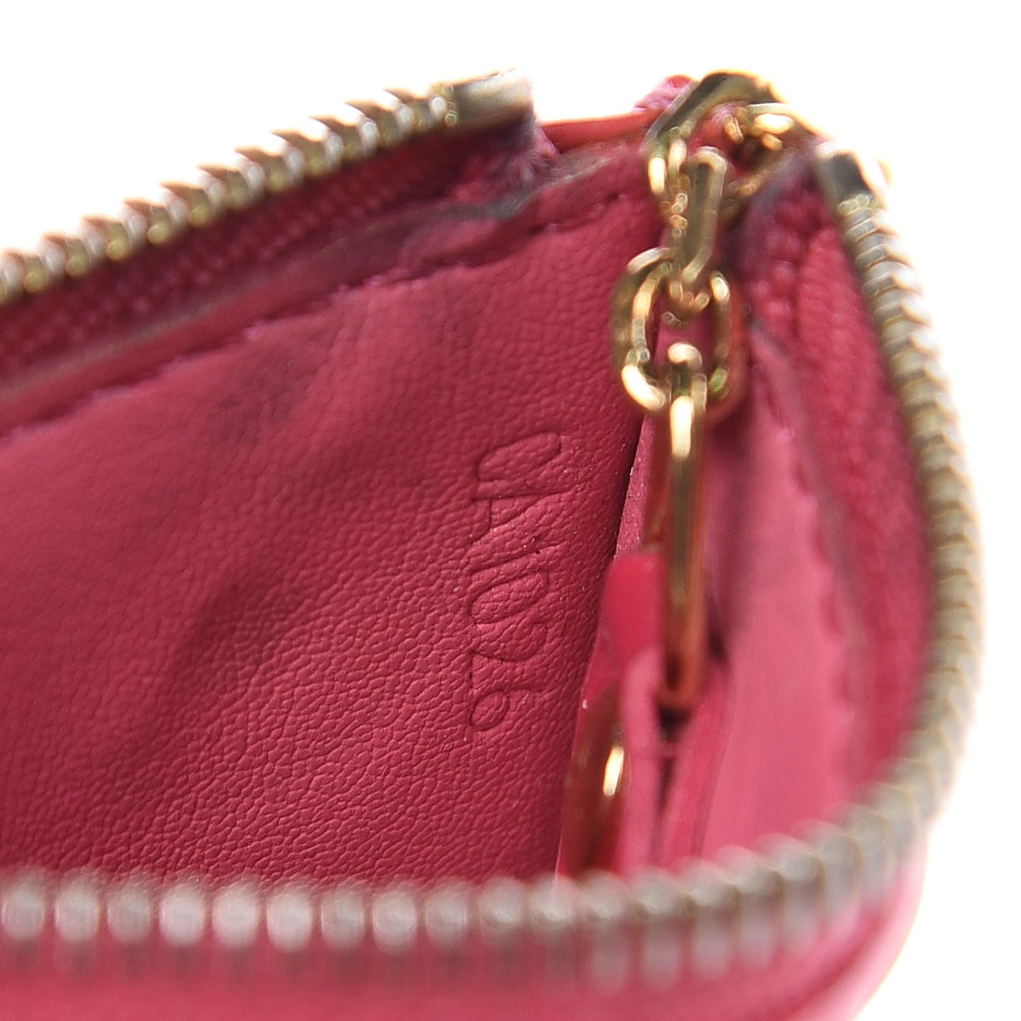 Vernis Key Pouch Framboise