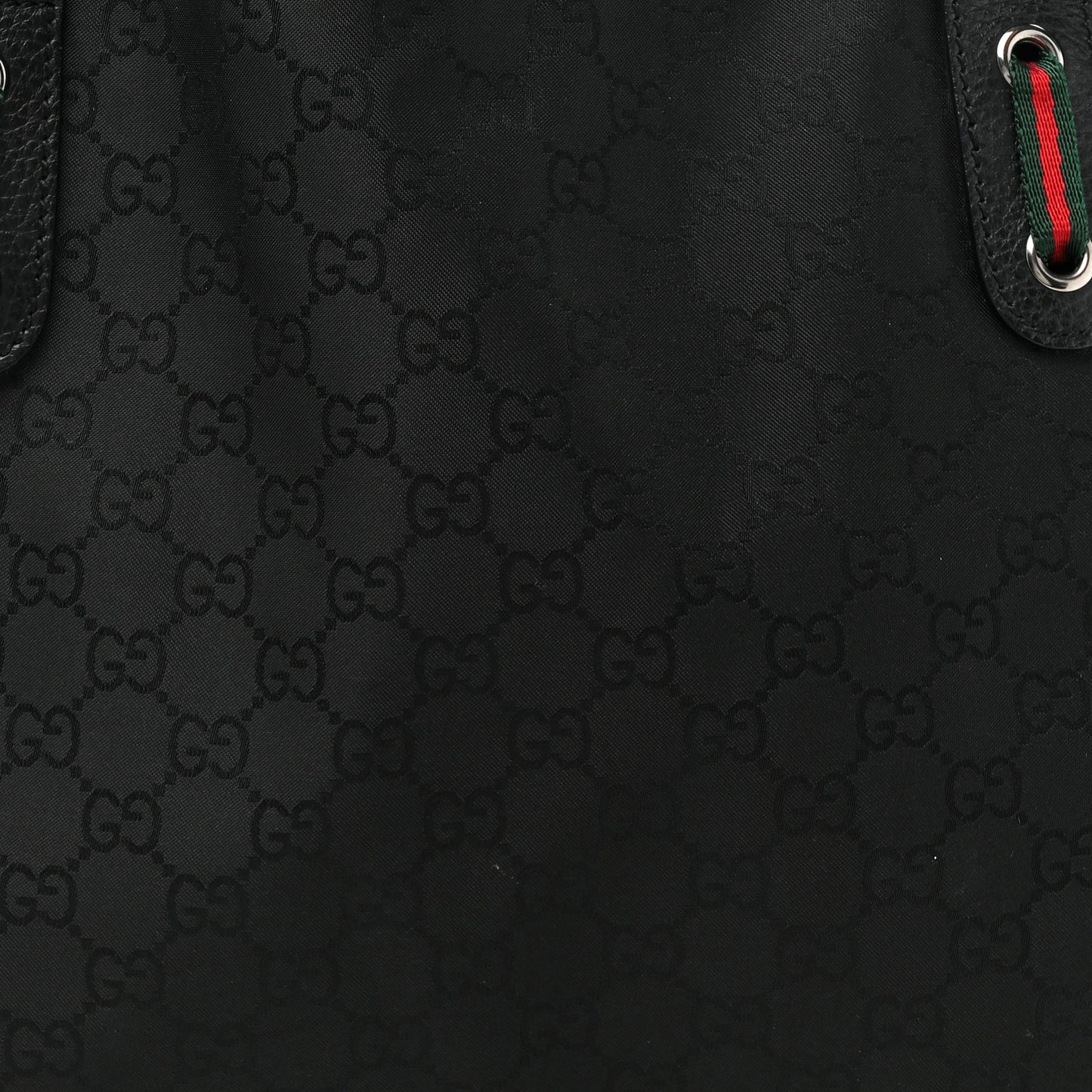 Nylon Monogram Large Princy Tote  Black