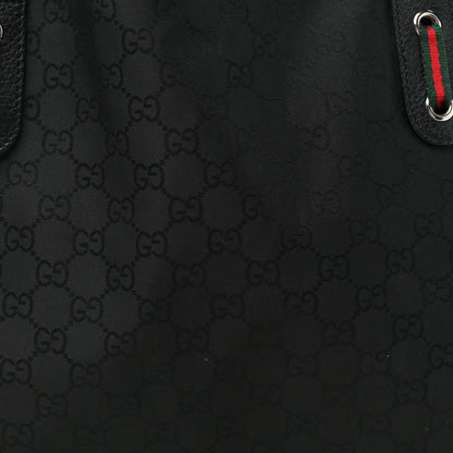 Gucci Nylon Monogram Large Princy Tote  Black 8 of 11
