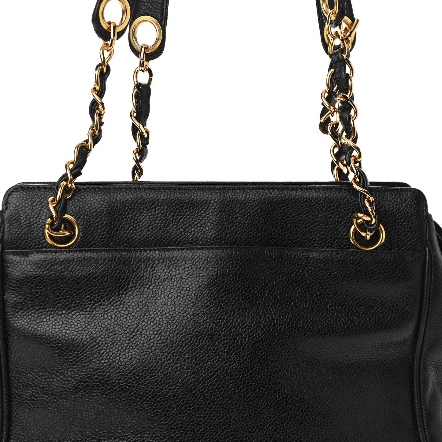 Caviar Shoulder Bag Black
