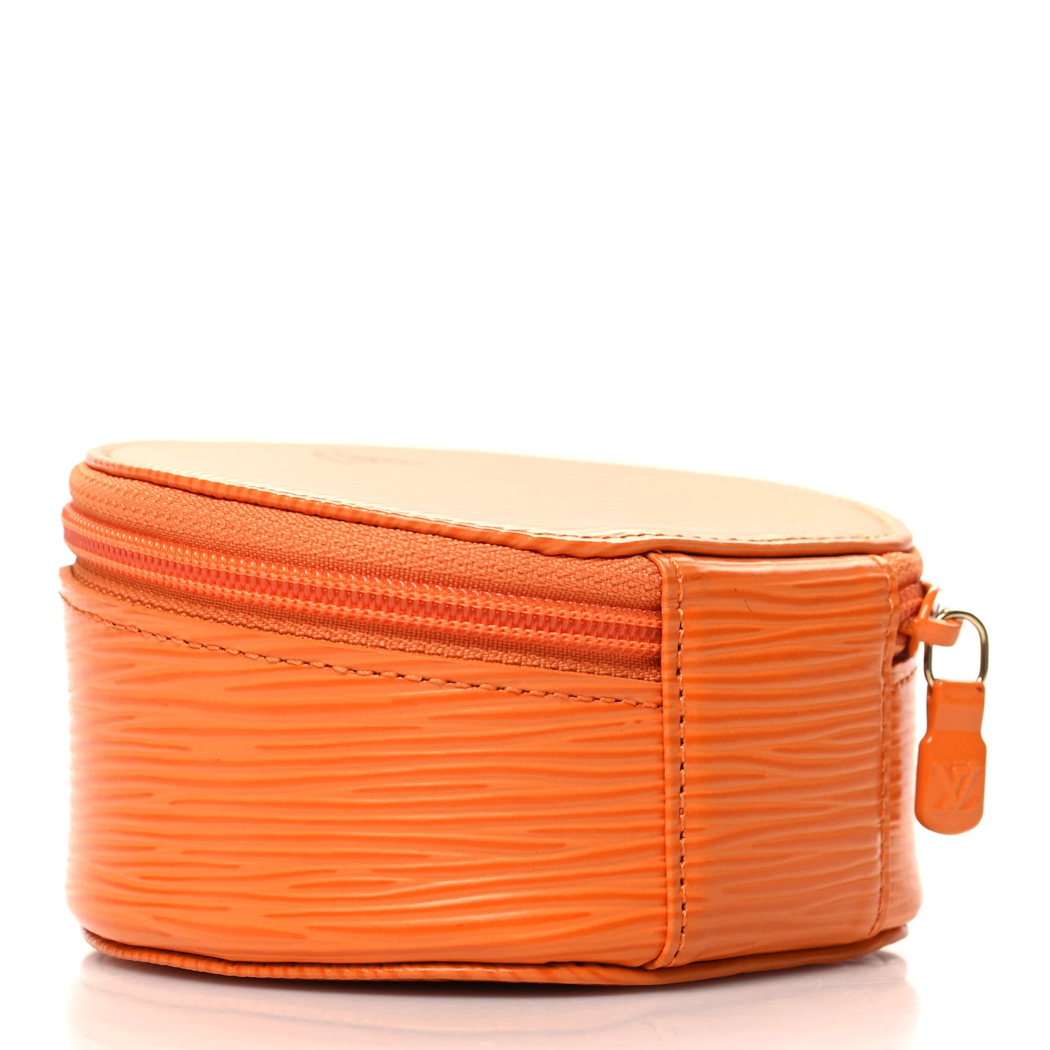 Louis Vuitton Epi Ecrin Bijoux 10cm Jewelry Box Mandarin 3 of 8