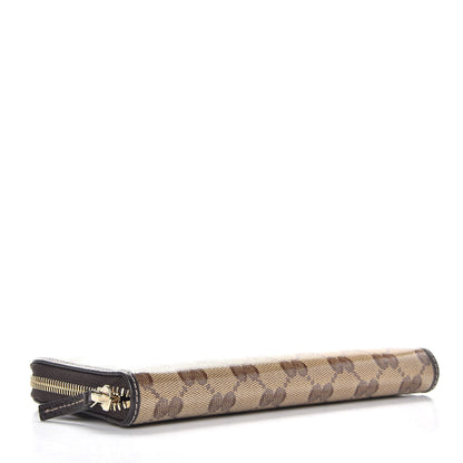 Gucci Crystal Monogram Zip Around Wallet Brown 4 of 8