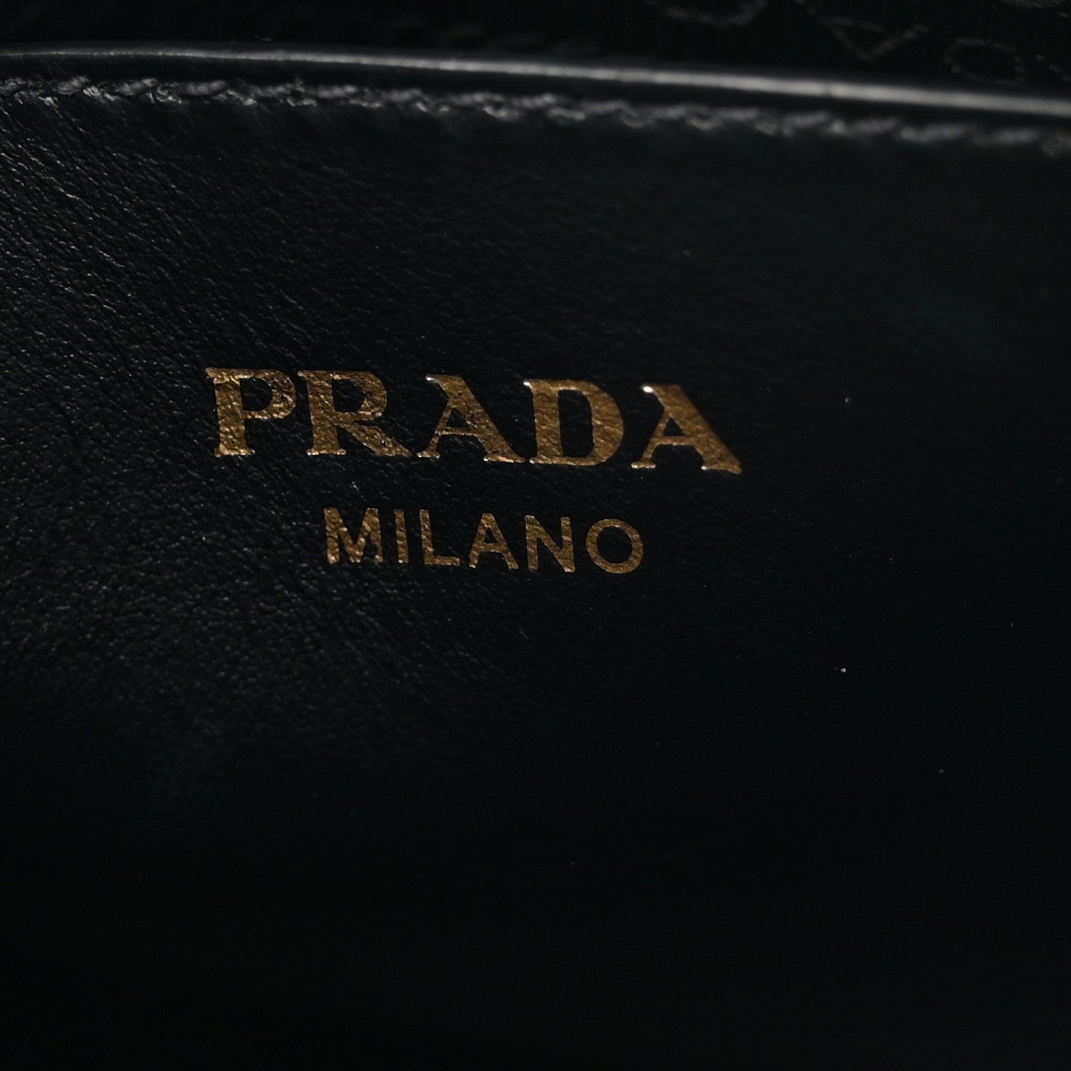 Prada Saffiano City Calfskin Esplanade Crossbody Bag Black 6 of 9