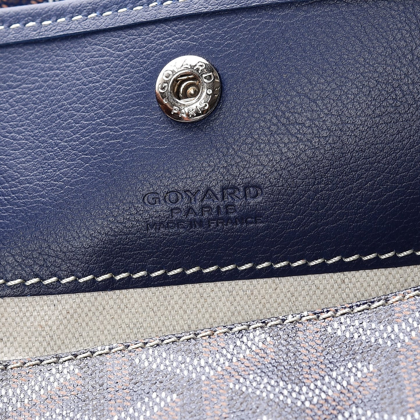 Goyardine Saint Louis GM Navy