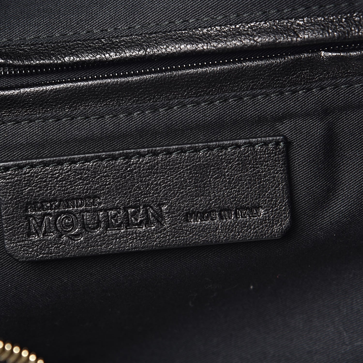Alexander McQueen Silk Pony Print De Manta Clutch Black 6 of 7
