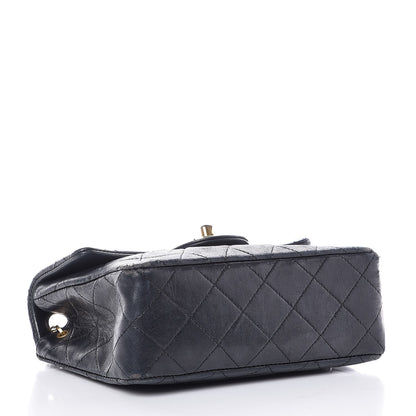Chanel Lambskin Quilted Mini Square Flap Black 4 of 13