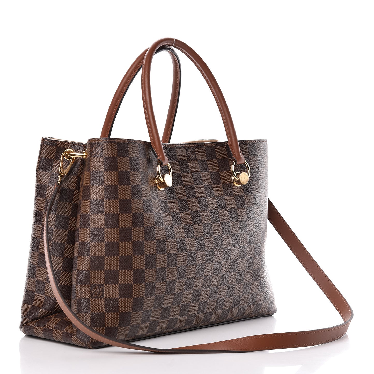 Damier Ebene LV Riverside Creme