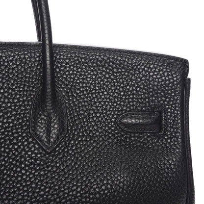 Hermes Taurillon Clemence Birkin 35 Black 23 of 25