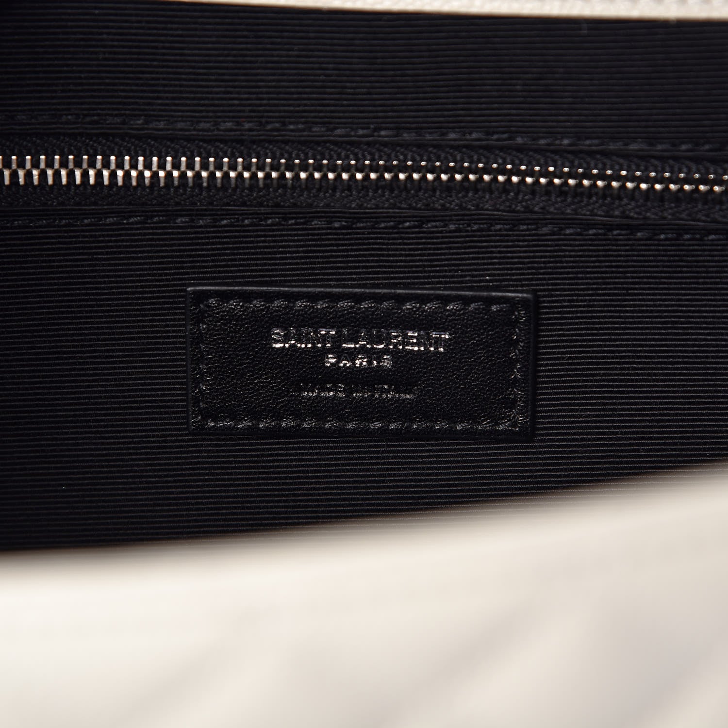 Saint Laurent Grain De Poudre Large Tri-Quilt Monogram Satchel Porcellana 7 of 8