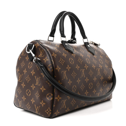 Louis Vuitton Monogram Speedy Soft 30 Dark 3 of 9