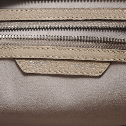 Celine Drummed Leather Medium Luggage Dune 8 of 9