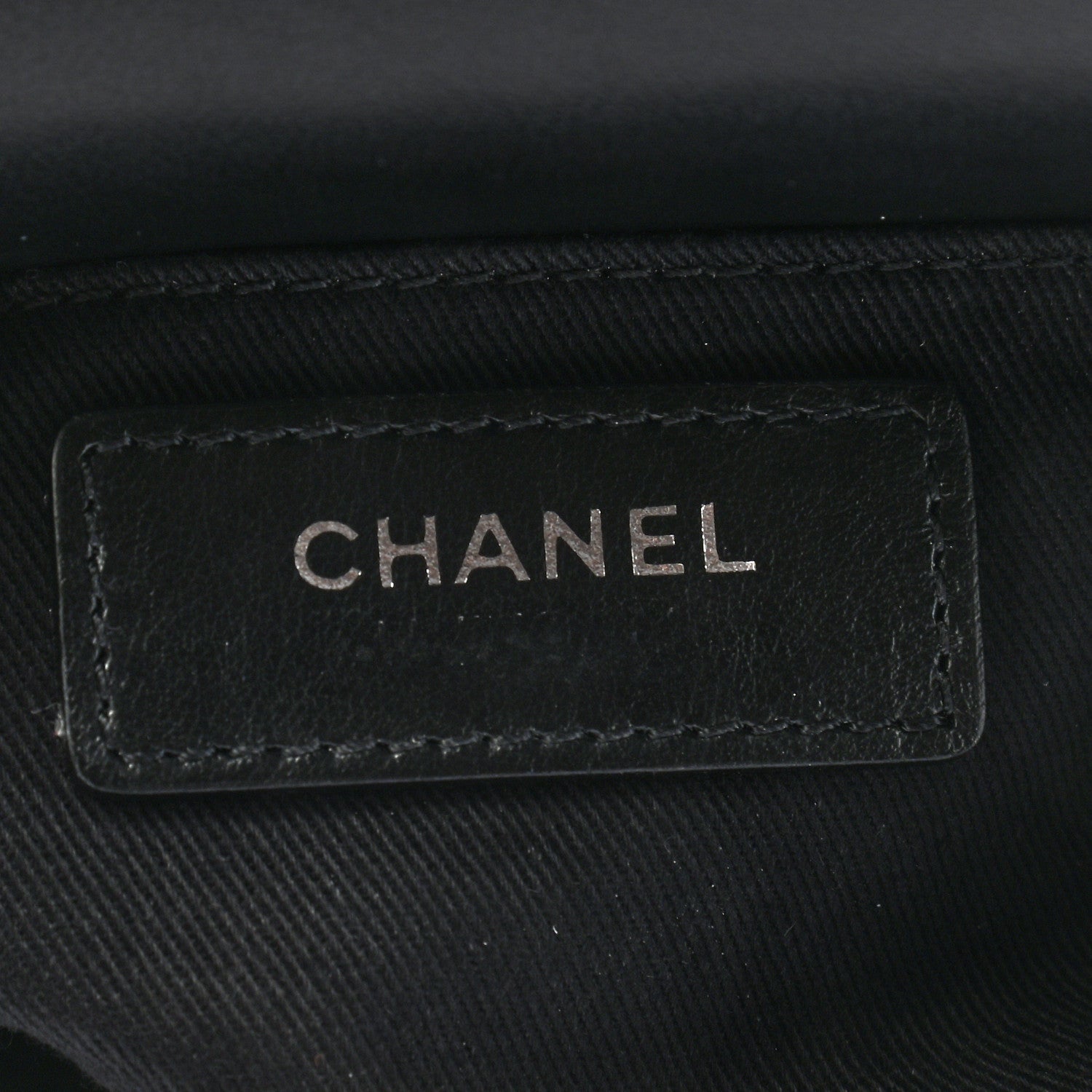 Chanel Calfskin Quilted CC Uniform Flap Belt Bag Black 5 of 9