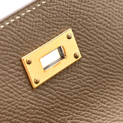 Hermes Epsom Kelly Longue Wallet Etoupe 10 of 11