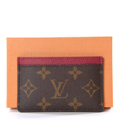 Louis Vuitton Monogram Card Holder Fuchsia 10 of 10