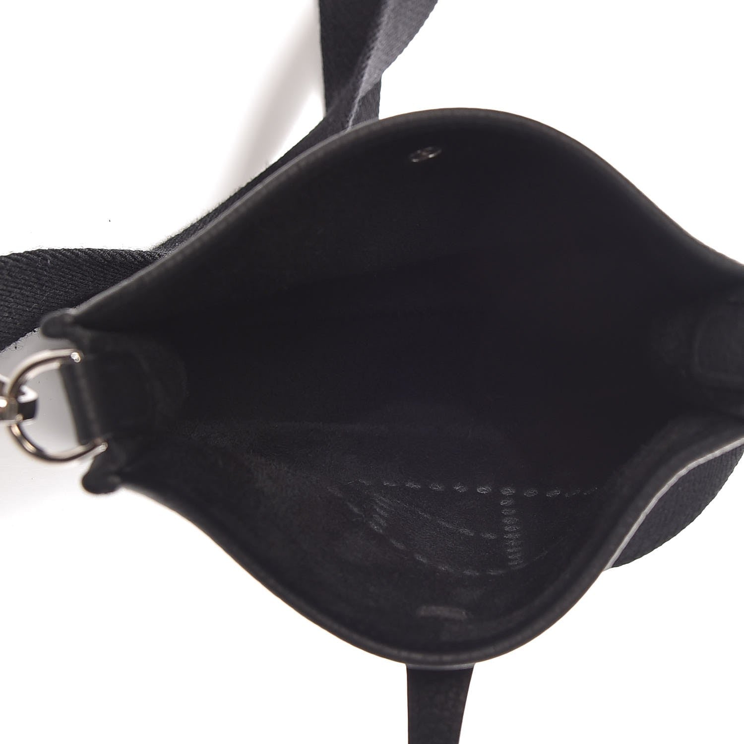 Hermes Taurillon Clemence Evelyne TPM Black 5 of 7