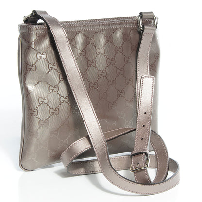Gucci Imprime Monogram Small Flat Messenger Bag Mauve 3 of 9