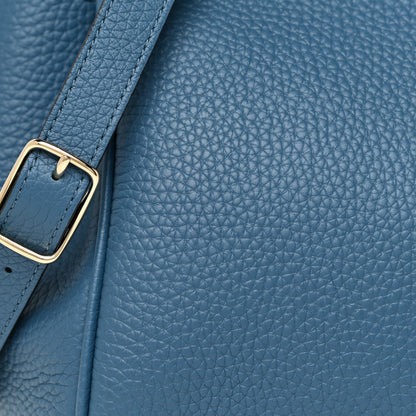 Mulberry Heavy Grain Belted Bayswater Tote Blue 7 of 10