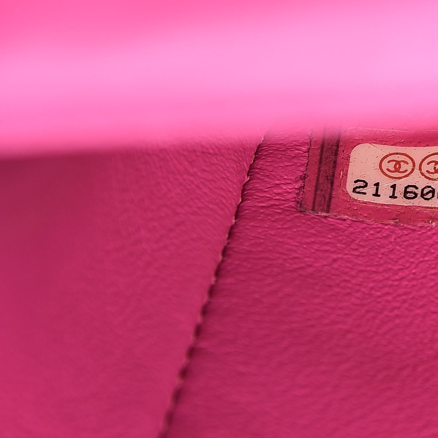 Chanel Lambskin Chevron Quilted Mini Rectangular Flap Pink 7 of 11