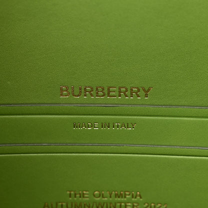 Burberry Calfskin Small Olympia Shoulder Bag Green 6 of 10