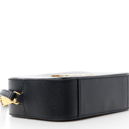 Saint Laurent Grain De Poudre Small Classic Monogram Camera Bag Black 9 of 11