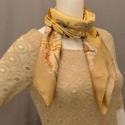Hermes Silk Africa Scarf 90 9 of 9