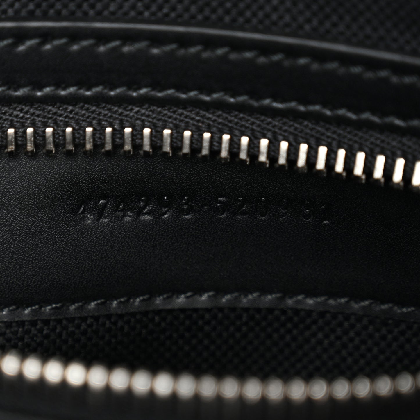 Soft GG Supreme Monogram Web Belt Bag Black Grey