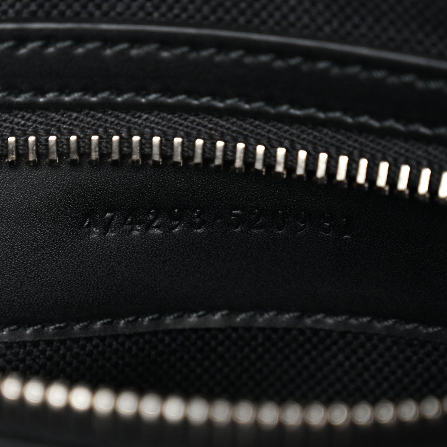Gucci Soft GG Supreme Monogram Web Belt Bag Black Grey 7 of 10