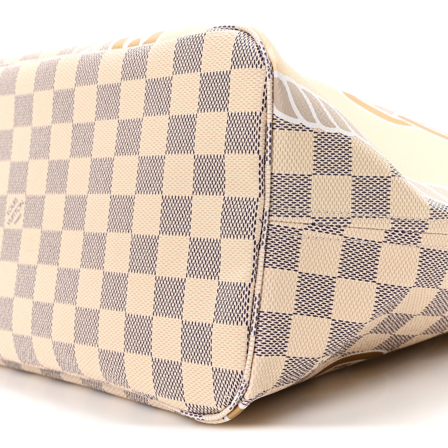 Louis Vuitton Damier Azur Nautical Neverfull MM 9 of 9