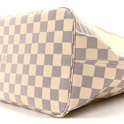 Louis Vuitton Damier Azur Nautical Neverfull MM 9 of 9