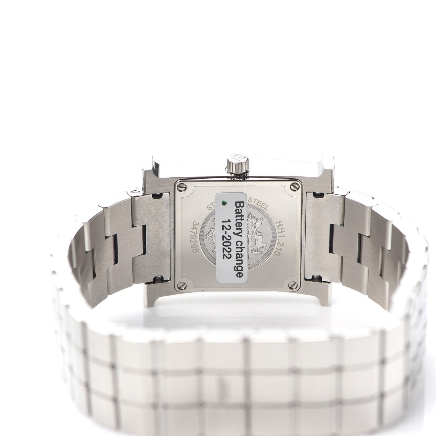 Stainless Steel Diamond Mother of Pearl 21mm Heure H Hour Quartz Watch