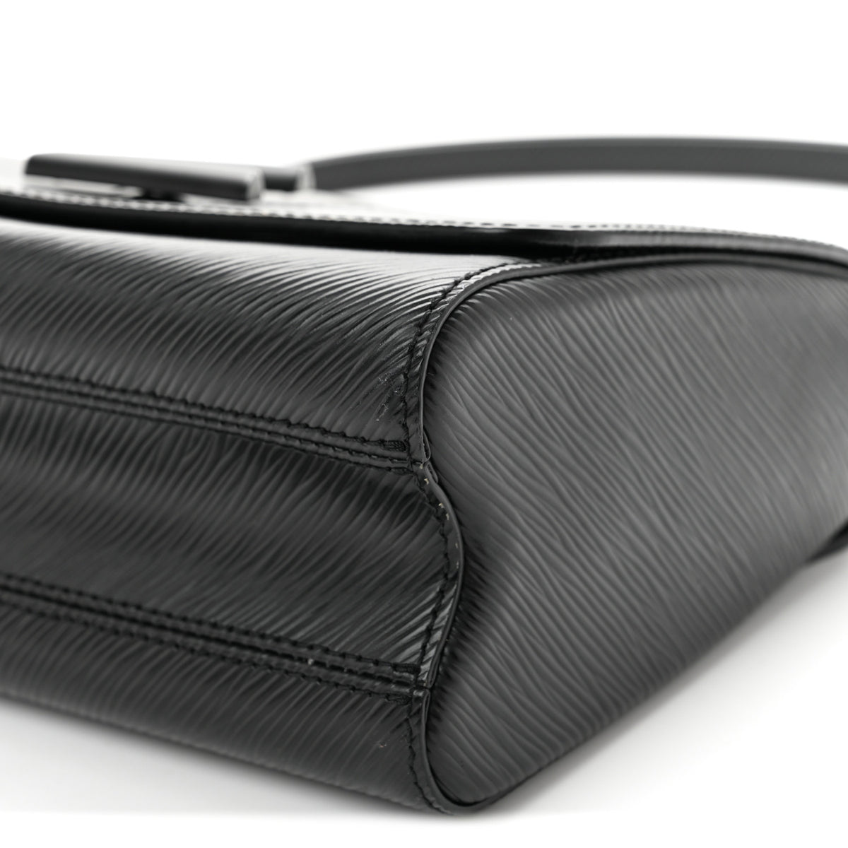 Louis Vuitton Epi Twist Shoulder Bag MM Matte Black 9 of 9