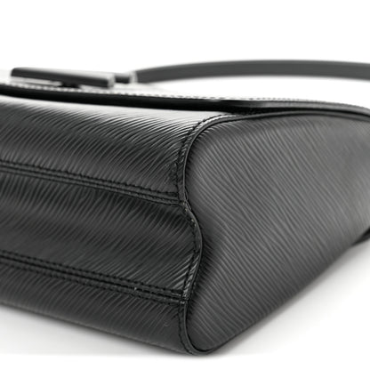 Louis Vuitton Epi Twist Shoulder Bag MM Matte Black 9 of 9