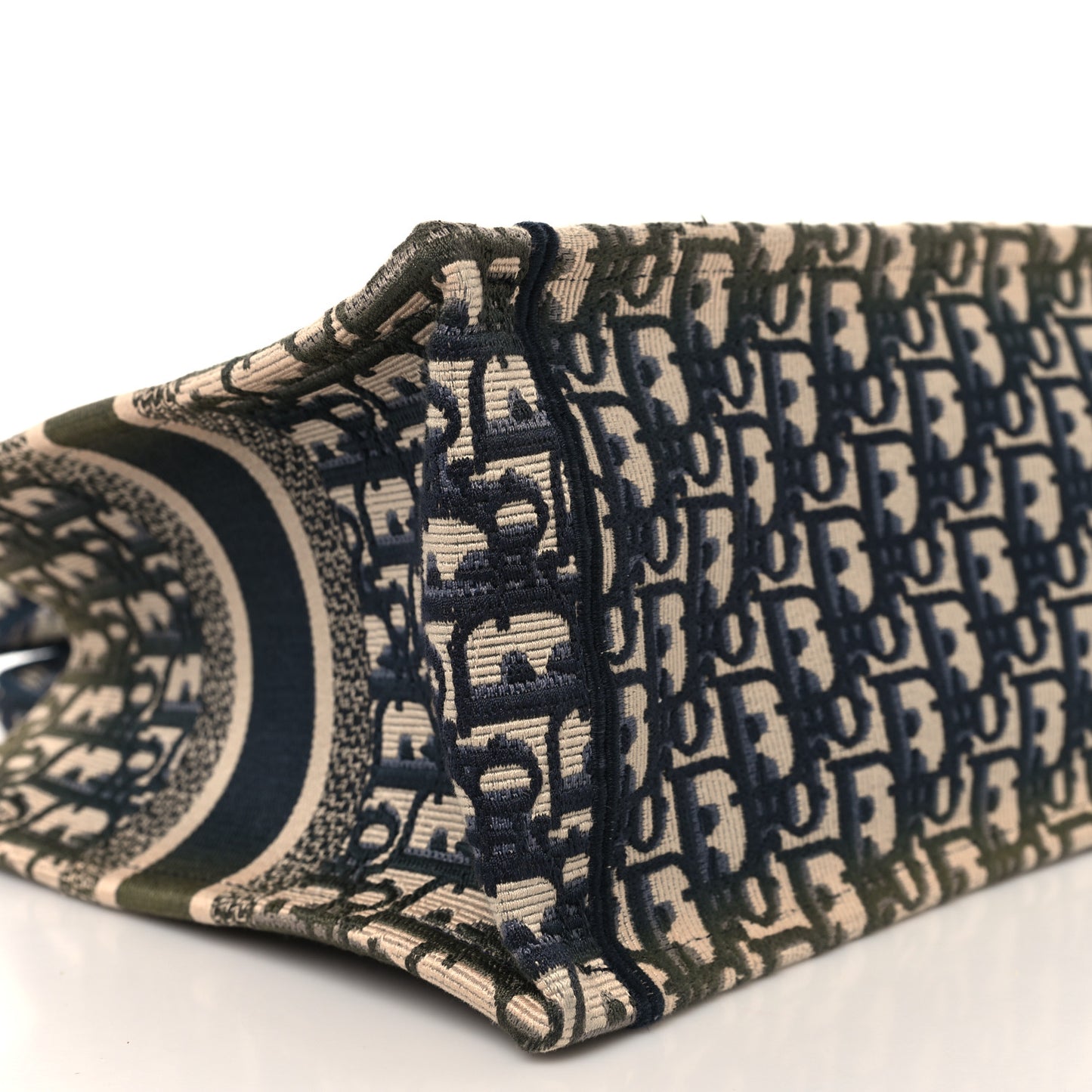 Oblique Small Book Tote Blue Multicolor