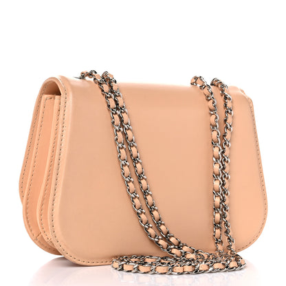 Chanel Calfskin Braided Small Chic Flap Light Beige 5 of 37