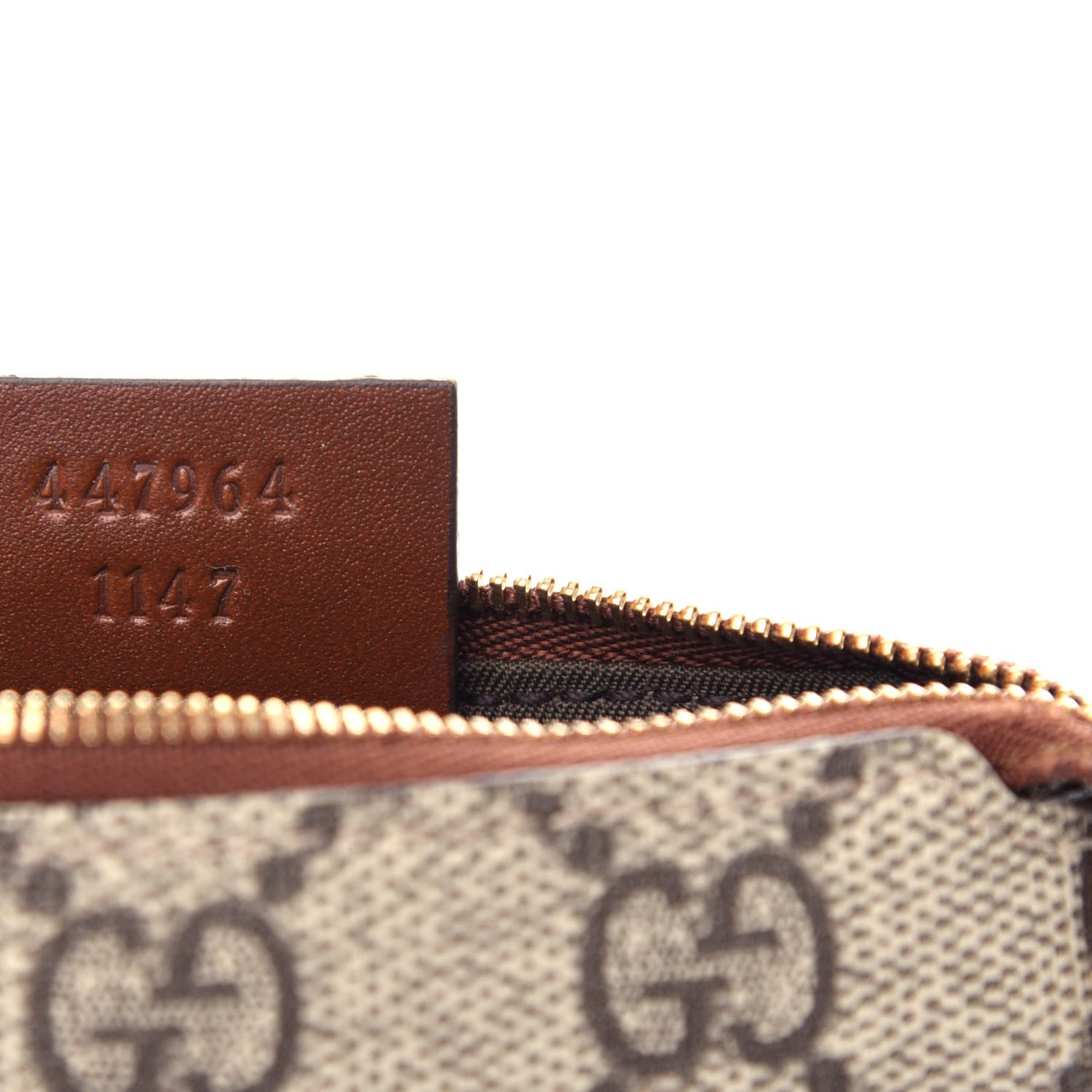 Gucci GG Supreme Monogram Key Case Brown 7 of 8