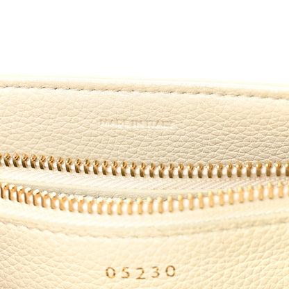Celine Grained Calfskin Small 16 Top Handle Bag White 7 of 14