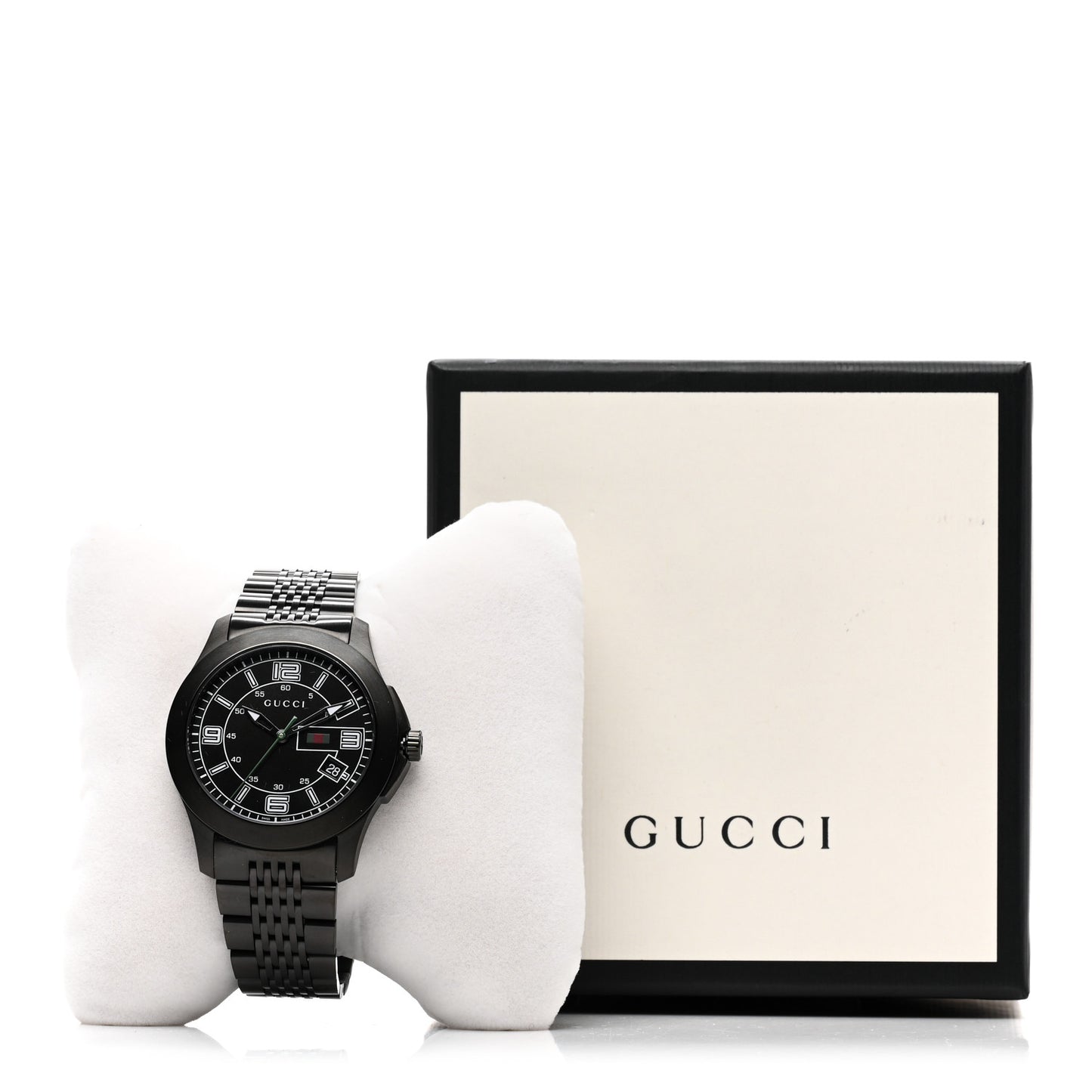 PVD Stainless Steel 44mm G-Timeless Quartz Watch Black