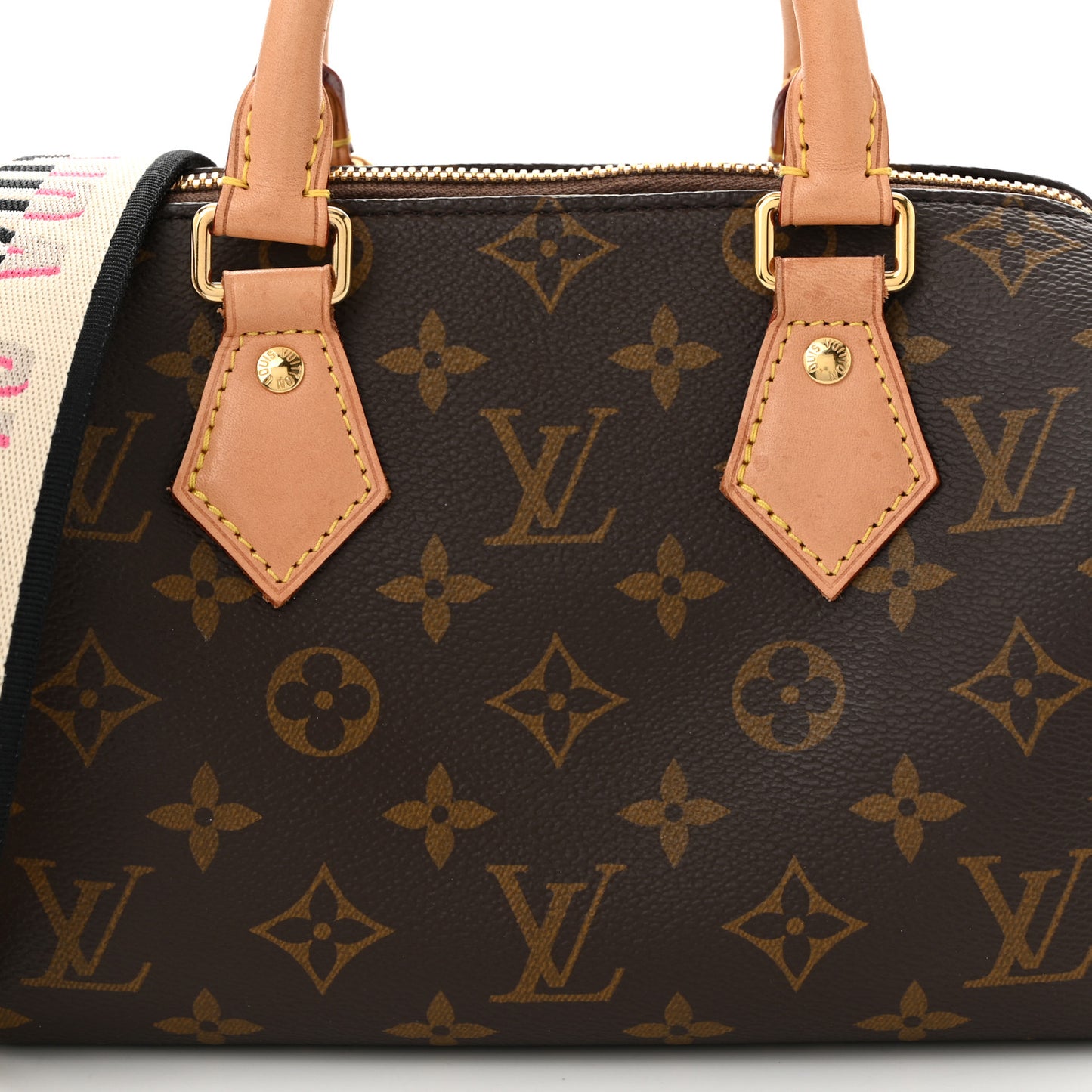 Monogram Speedy Bandouliere 20 Black