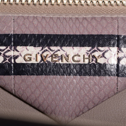 Givenchy Calfskin Ayers Trim Medium Antigona Grey 2 of 12