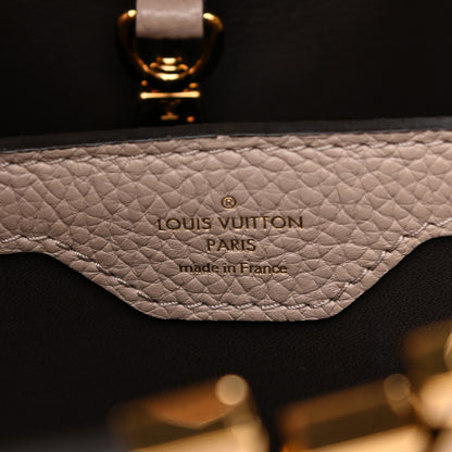 Louis Vuitton Taurillon Capucines BB Galet 6 of 9