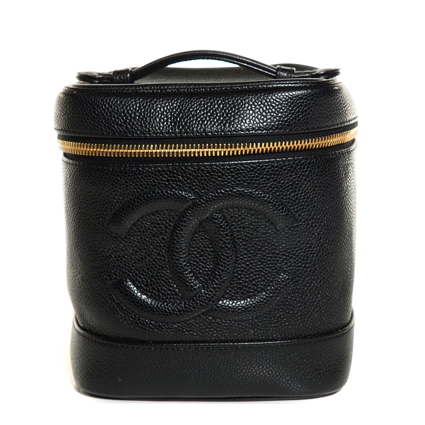 Caviar Cosmetic Vanity Bag Black