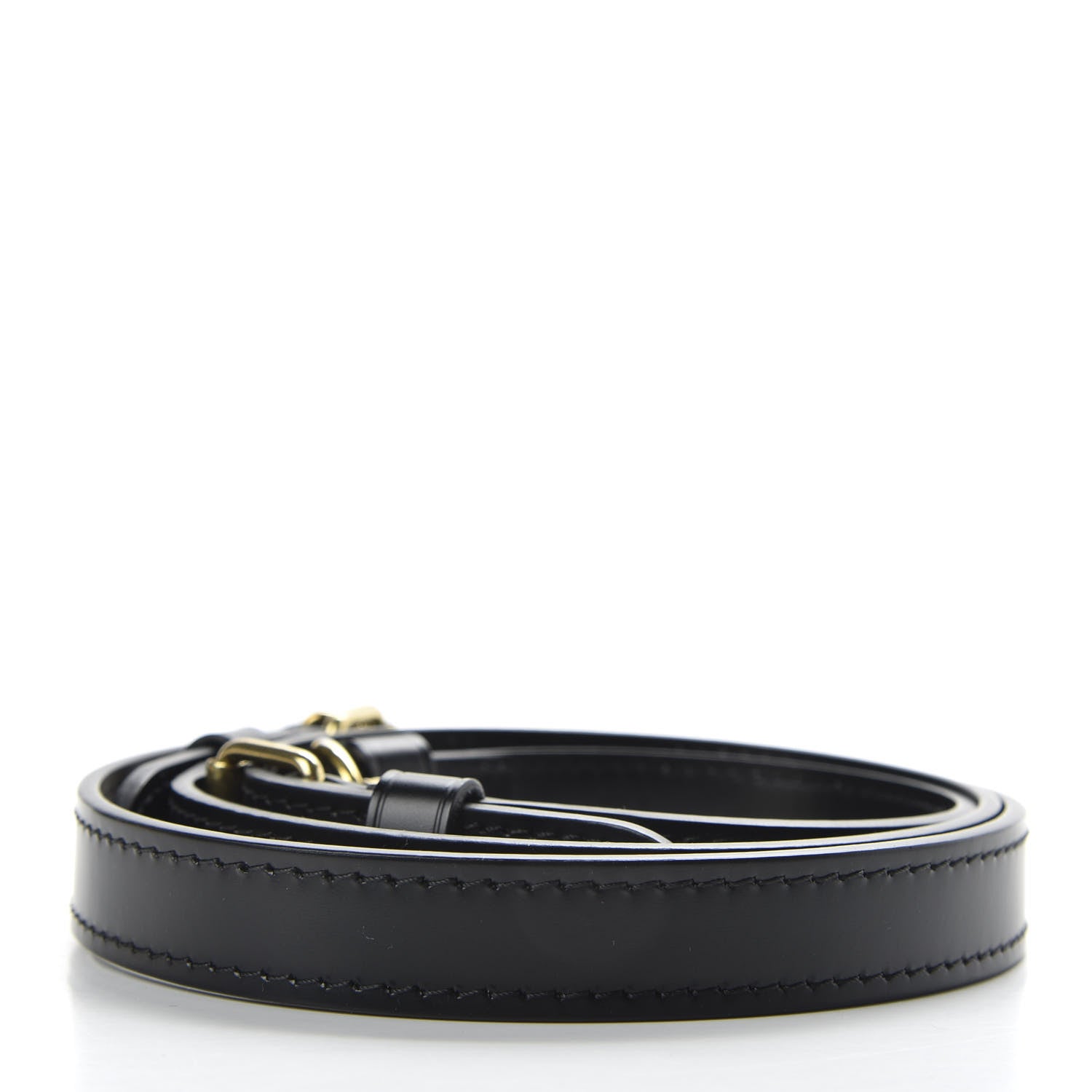 Louis Vuitton Calfskin World Tour Adjustable Speedy Bandouliere Shoulder Strap Black 2 of 5
