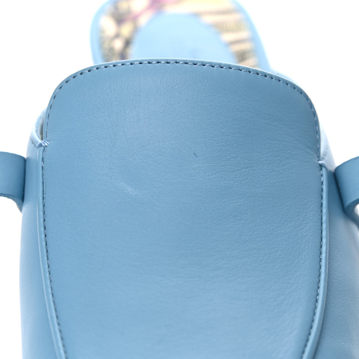 Calfskin Oz Mules 36 Ciel