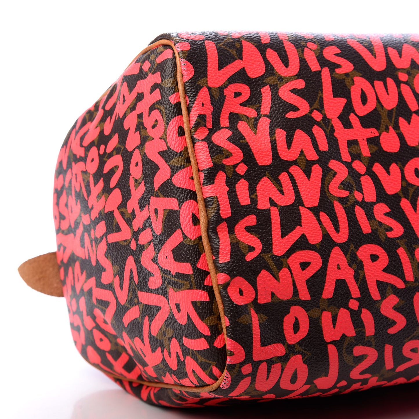Monogram Graffiti Speedy 30 Fuchsia