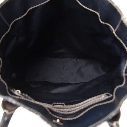 Fendi Zucchino Tote Black 5 of 16