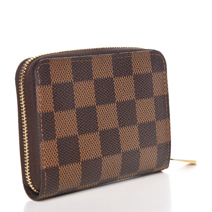 Louis Vuitton Damier Ebene Zippy Coin Purse 3 of 8