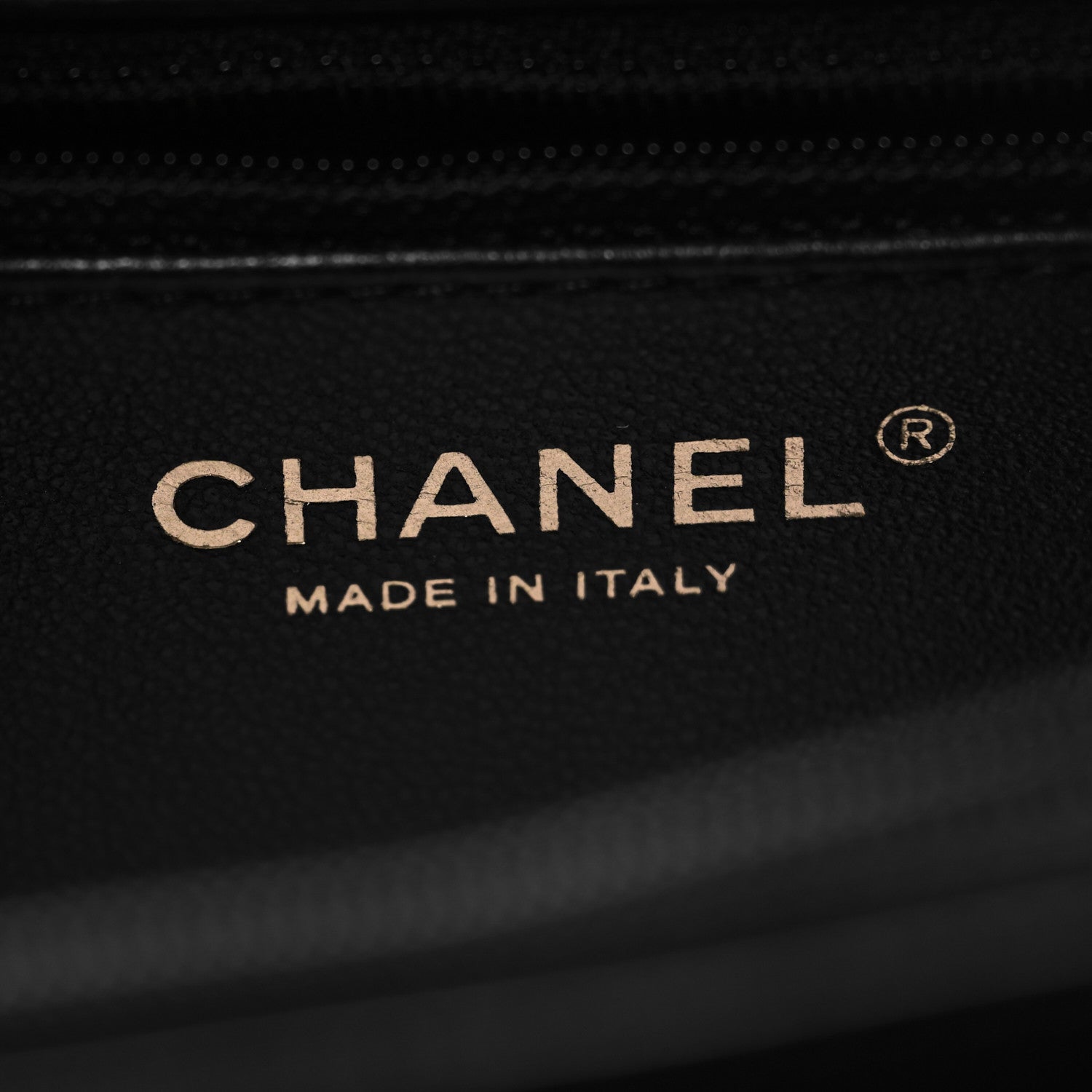 Chanel Caviar Quilted Medium CC Filigree Vanity Case Beige Black 7 of 11