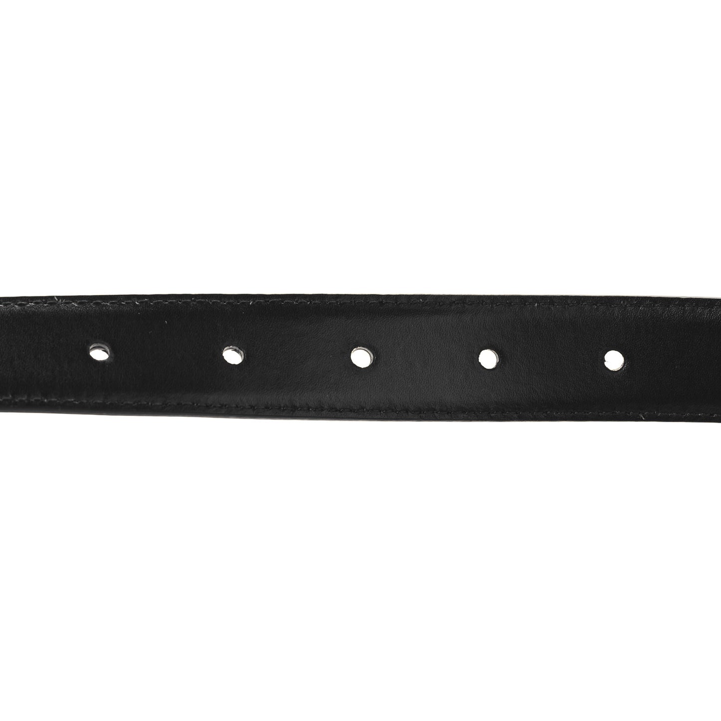 Taurillon Calfskin Medium Triomphe Belt 85 34 Black