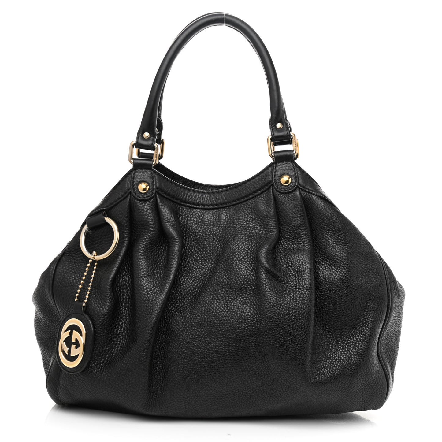 Calfskin Medium Sukey Tote Black